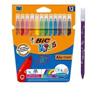 Estuche 12 Rotuladores de Colores BIC Kids Infantiles Lavables