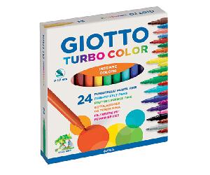 estuche 24 rotuladores turbo color giotto f417000