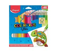 Estuche 48 lapices de colores color'peps star fsc maped