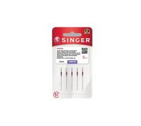 Estuche 5 Agujas Singer Universales 2020 Nº100/16 Géneros Gruesos