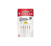 Estuche 5 Agujas Singer Universales 2020 Nº110/18 Géneros Gruesos
