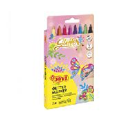 Jovi- Estuche 8 rotuladores Purpurina Glitter, Multicolor (1608G) , color/modelo surtido