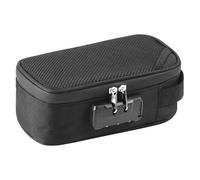 Estuche a prueba de olores: bolsa a prueba de olores con cerradura de combinación, estuche de viaje para con forro de carbón activado y divisores extraíbles para un almacenamiento portátil s