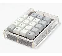 Estuche acrílico apilado para kit de teclado numérico Tidbit de 19 teclas