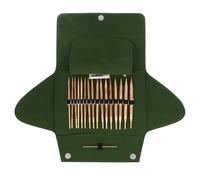 Addi Haz Clic en la Naturaleza Wood Needle Set, Madera, Green, Talla única