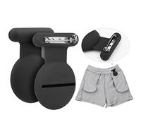 Estuche Airtag GPS Oculto para Niños, Personas Mayores, Mascotas y Ropa - Más Seguro Que el Reloj y Llavero (Pro, Negro-2Pcs)