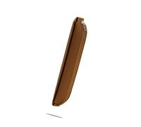 Estuche ajustable para bolígrafos con bandas elásticas ajustables, estuche de cuero para cuaderno, bolsas de almacenamiento para diario de tapa dura, organizador portátil de piel sintética, Brown