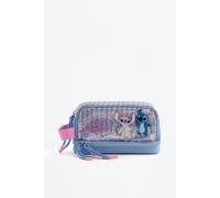 Estuche Ángel y Stitch ©Disney con asa AZUL M