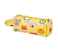 A Little Lovely Company Estuche para niños | Poliéster, 20 x 8 x 7 cm, Amigos de los animales, Escuela