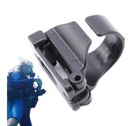 Estuche automático para esnórquel, clip de fijación para buceo, soporte compacto para correa con hebilla para esnórquel, accesorio para equipo de natación ligero, hebilla de repuesto fácil