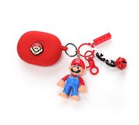 Estuche Beats Studio Buds con llavero de muñeca, XMBYGY silicona de cuerpo completo Kits de accesorios de protección de cordón antipérdida compatibles con auriculares inalámbricos Beats