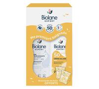 Estuche Biolane Expert "Mi primer baño": protector solar de 200 ml + bruma de 150 ml