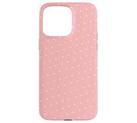 Estuche Boho Tiny Pale Rose con Lunares para un Lindo Estilo Carcasa para iPhone 15 Pro MAX