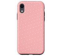 Estuche Boho Tiny Pale Rose con Lunares para un Lindo Estilo Carcasa para iPhone XR