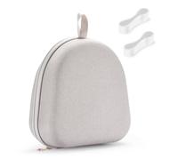 Estuche/bolsa de viaje para auriculares compatible con Beats Studio Pro/Studio3 (gris claro)