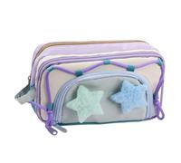 Estuche Bonito Para Lápices - Bolso Organizador con Gran Capacidad | Organizador de Escritura Material Escolar para Rotuladores Regla Goma Notas Adhesivas para Estudiante Profesor Regalo Cumpleaños Na