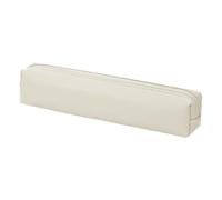Estuche bonito para lápices - Estuche pequeño de poliuretano con cremallera | Elegante organizador de papelería, práctico estuche escolar, estuche compacto para bolígrafos, duradero y práctico portahe