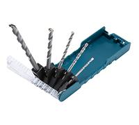 ESTUCHE BROCAS CILINDRICAS PARED 4-5-6-8-10MM marca Makita