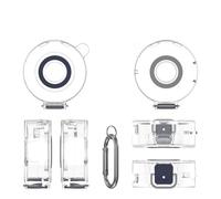 Estuche Cargador Compatible con Oura Ring Gen 3, Anillo Inteligente para la Salud, Cargador rápido, Funda Protectora de TPU, Carcasa, Funda organizadora (Solo Estuche) (Azul Oscuro)