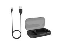 Estuche cargador para Voyager Legend, caja de carga portátil de bolsillo para auriculares Plantronics Voyager Legend, color negro.
