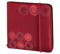 Estuche CD/DVD - Hama - Up to Fashion - Rojo - Nylon - 24 CD/DVD