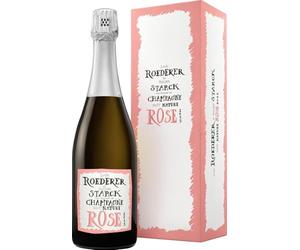 Estuche Champagne rosado Louis Roederer Philippe Starck Brut Nature