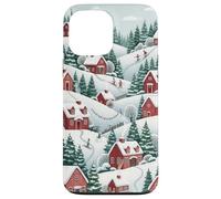 Estuche Christmas Village para un Ambiente Acogedor de Carcasa para iPhone 13 Pro MAX