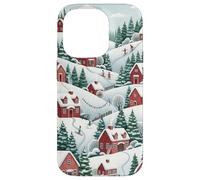 Estuche Christmas Village para un Ambiente Acogedor de Carcasa para iPhone 14 Pro