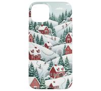Estuche Christmas Village para un Ambiente Acogedor de Carcasa para iPhone 15 Plus