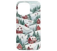 Estuche Christmas Village para un Ambiente Acogedor de Carcasa para iPhone 15 Pro MAX