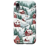 Estuche Christmas Village para un Ambiente Acogedor de Carcasa para iPhone XR