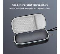 Estuche cilíndrico impermeable para altavoz Bose SoundLink Flex (gris oscuro)