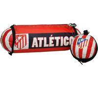 Estuche cilíndrico plegable con adorno de balón del Atlético de Madrid