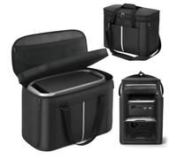 Estuche compatible con Ecoflow Delta 3 Max Plus y Delta 3 Max con correa de hombro y asa, resistente al agua, para transporte de estaciones de energía, ideal para camping, viajes en RV