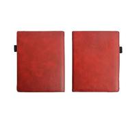 Estuche Compatible con Pocketbook Inkpad 4 7.8 Pulgadas PB700 E-Reader Cover Cuero Premium con Correa de Mano Smart Funda Auto Sleep(Red)