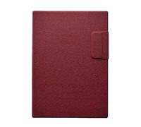 Estuche Compatible con Remarkable Paper Pro 11.8" 2024, con Cierre, Delgado, para eBook, Funda Protectora Tipo Folio con Cierre para bolígrafo y suspensión automática.(Wine Red)