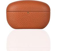 Estuche Compatible para Sony WF-1000XM5, Estuche de Cuero de protección de Cuerpo Completo a Prueba de Golpes, Estuche Protector de Auriculares inalámbricos de Funda de Piel Accesorios (Marrón)