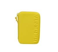 Estuche completo de color Untia One Time con 3 compartimentos 1 cremallera - Nueva colección 2025 2026 no solo papel, amarillo, 22x15x7 cm, Estuche escolar