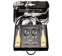 Estuche con 2 botellas Habla de ti y 2 copas Riedel