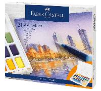 estuche con 24 acuarelas creative studio. faber castell 169724