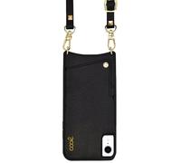 Estuche con correa Pop-Rock para iPhone XR (negro) - COOL