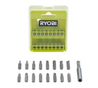 Ryobi Juego de puntas para destornillador RAK17SD – 17 piezas (PH/PZ/SL/TX)