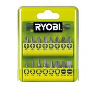 Estuche de 21 puntas para atornillar ryobi rak17sd