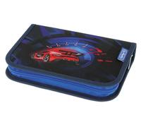 Herlitz - Estuche Escolar con Material Incluido (31 Piezas, Alta Velocidad)