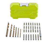 Estuche de 38 piezas de perforación y atornillado