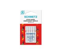 Estuche de 5 Agujas marca Schmetz Especiales Bordado nº75
