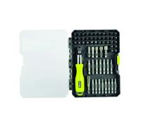 Estuche de 59 puntas de atornillar con destornillador manual