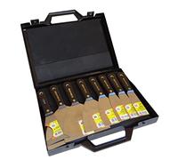 Estuche de 7 espátulas ROGER MONDELIN de pintores tipo americano + 1 cuchillo multiusos - 221679
