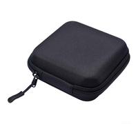 Estuche de almacenamiento cuadrado compacto y EVA para unidades SSD, cargador de cable USB, organizador de accesorios de electrónica portátil (tela Oxford)