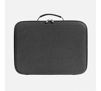 Estuche de almacenamiento de alta capacidad para robot de limpieza de vidrio | Compatible con ECOVACS para Mini y para WINBOT | Bolsa de viaje de EVA negra y gris con compartimento de malla y asa